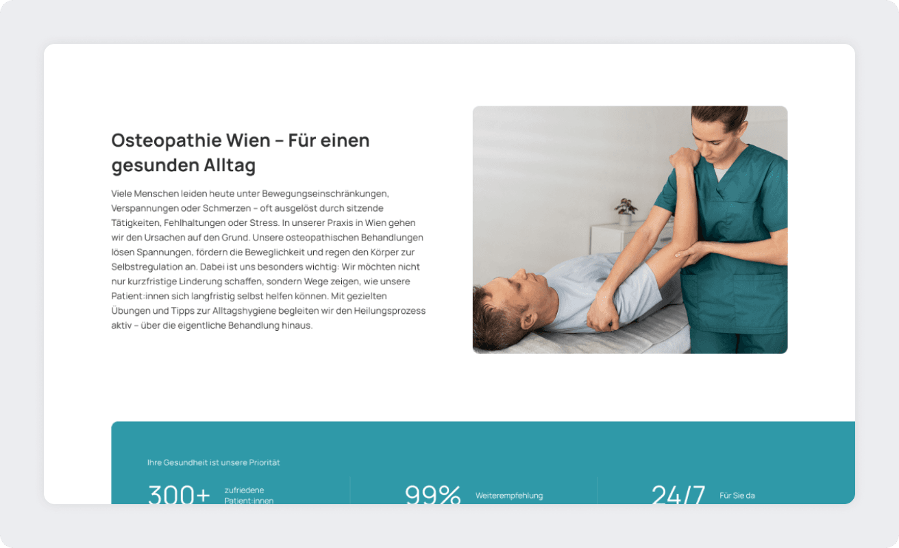 Osteopathie Prozess Sektion 5