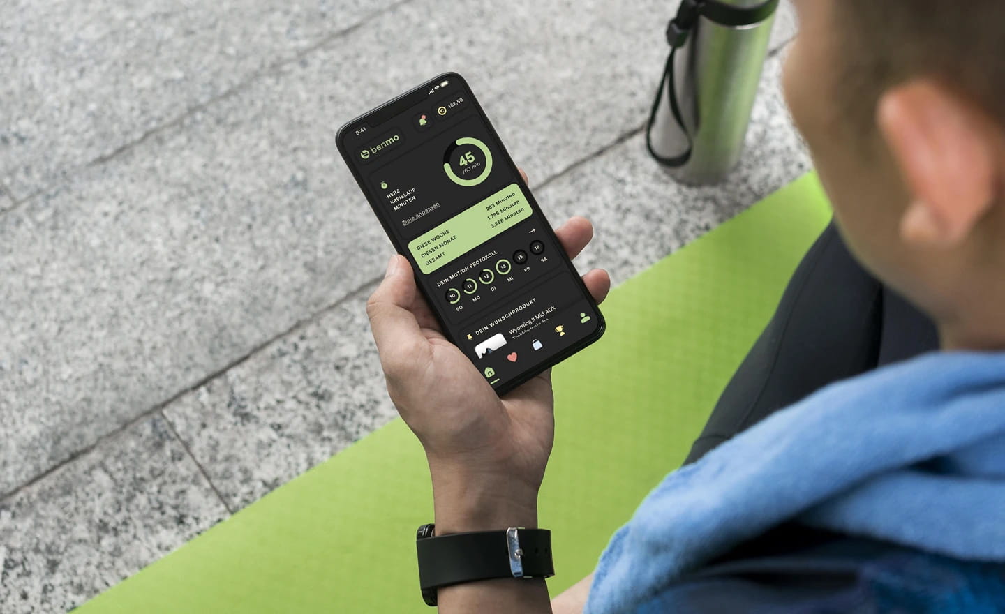 Benmo Mesh App Mobile App Hero