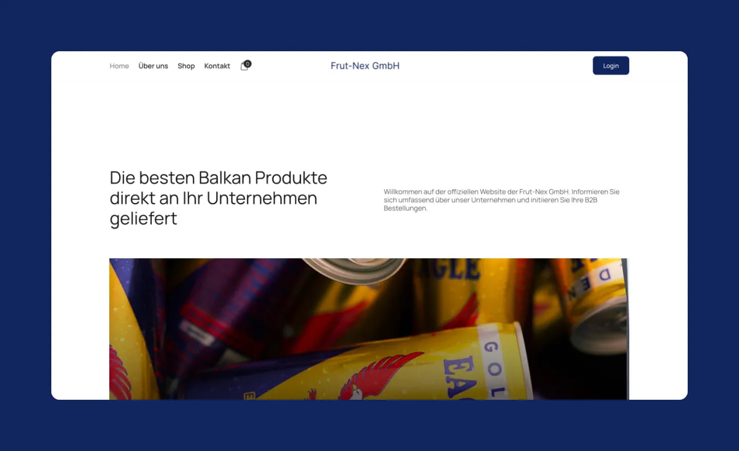 Frut-nex GmbH Referenz Hero