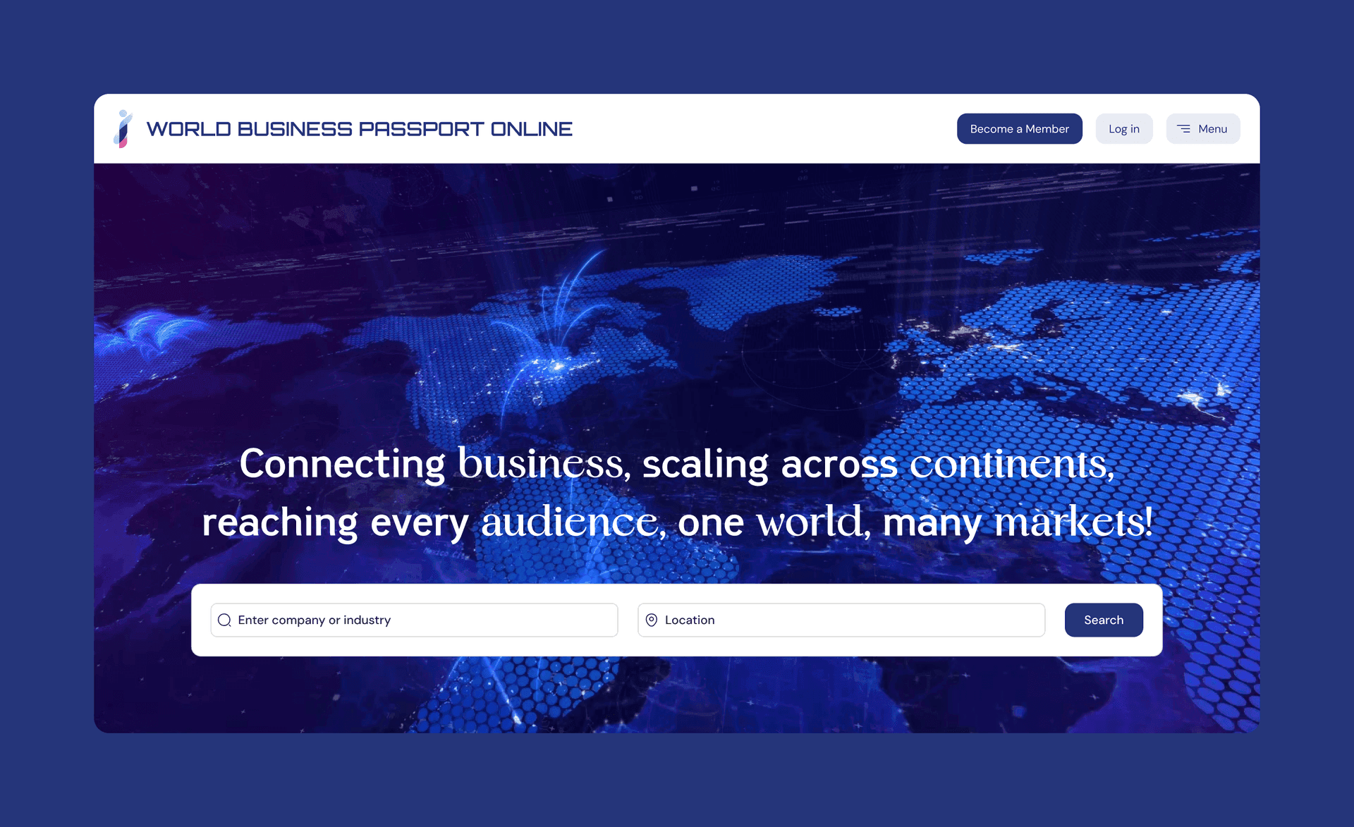 World Business Passport Website Hero