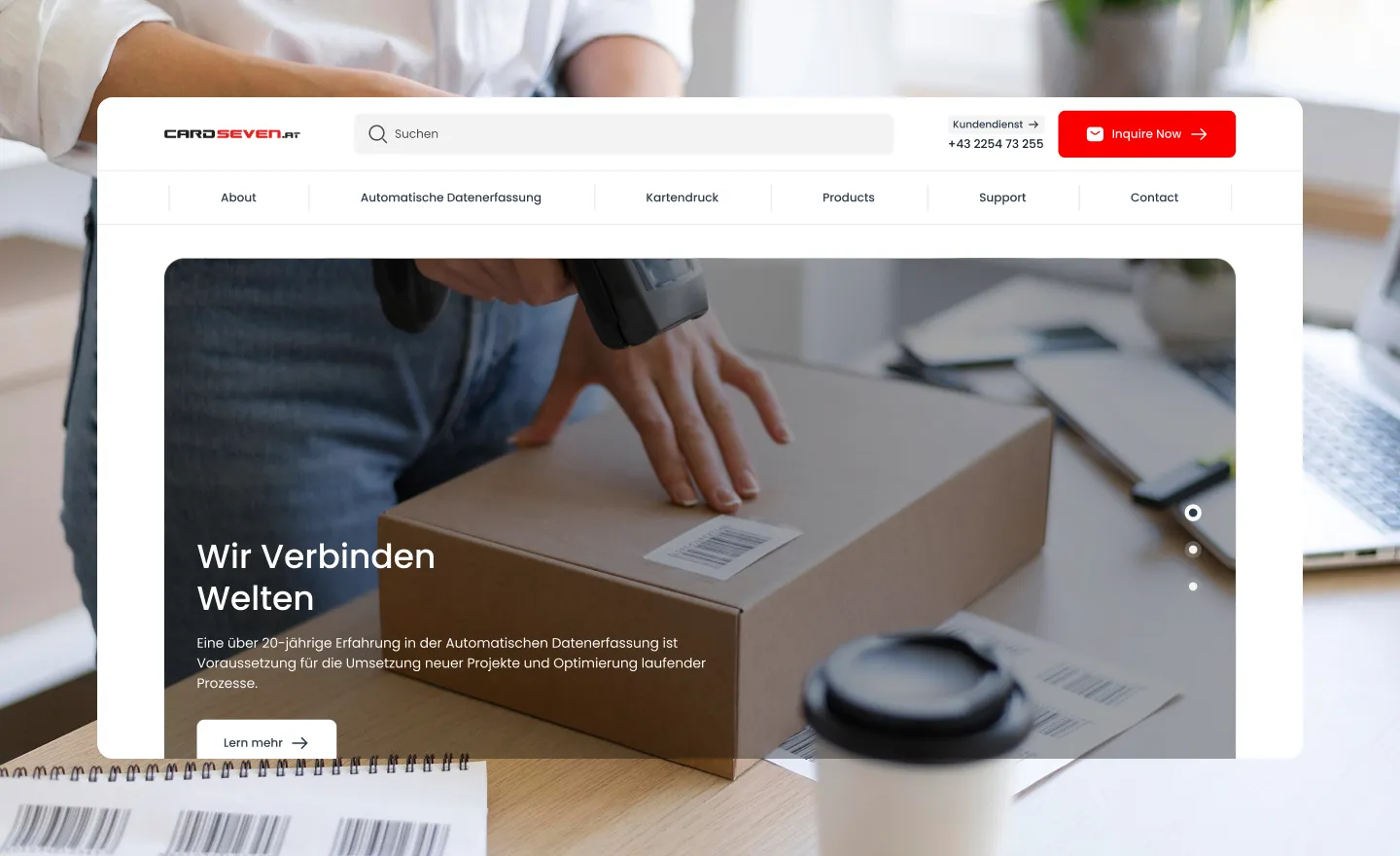 Cardseven Referenz Hero