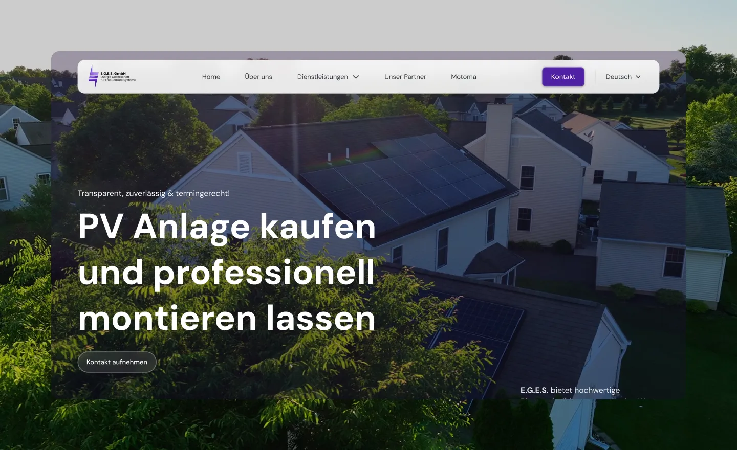 E.G.E.S. Referenz Hero