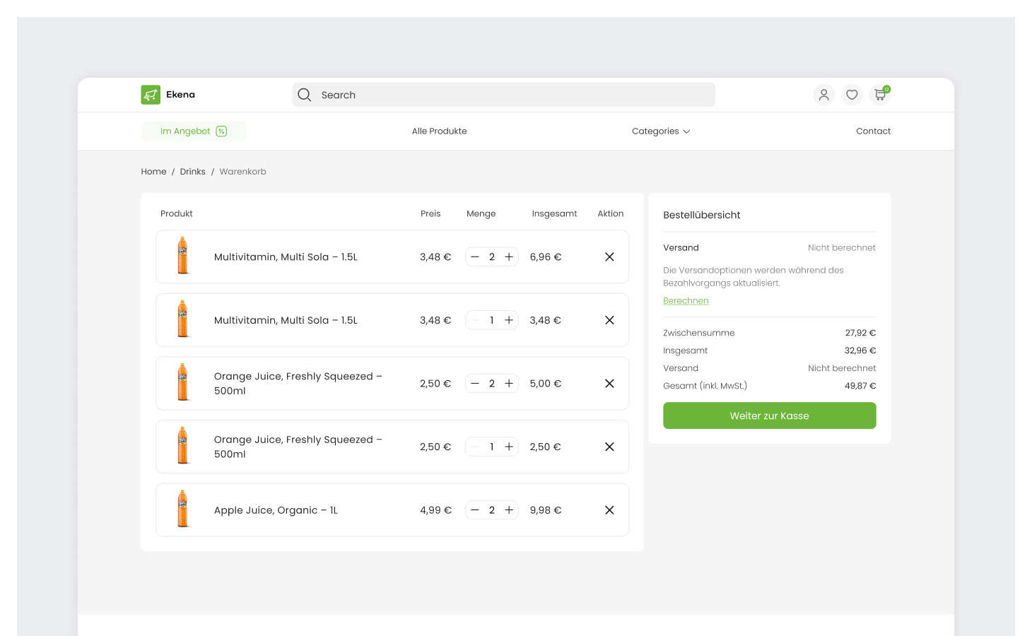 Ekena – WooCommerce Shop