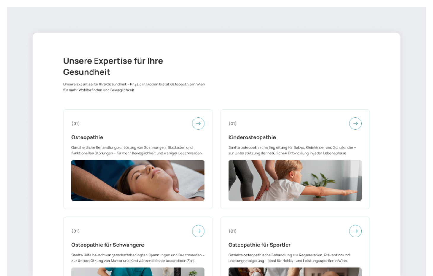 Osteopathie Wien – Mobile‑First & Barrierearm